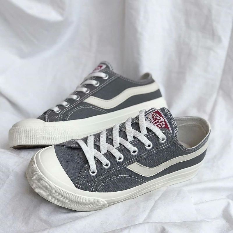 Sepatu Ventela Public Grey Low Original (Abu Abu)