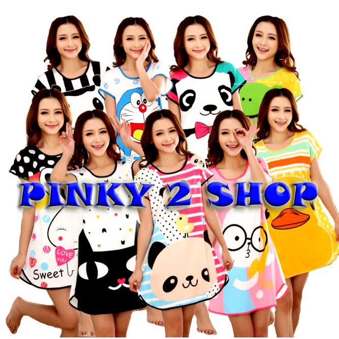 BABYDOLL DASTER PRINTING KARTUN Shopee Indonesia