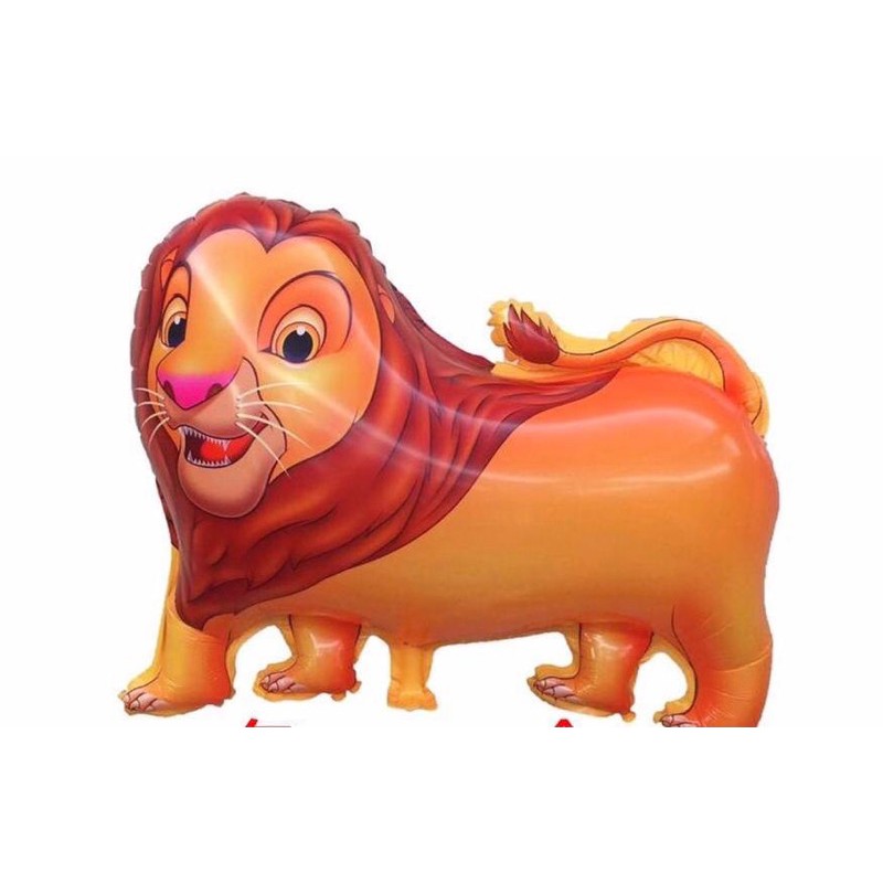 Balon plastik harimau / singa  besar ecer