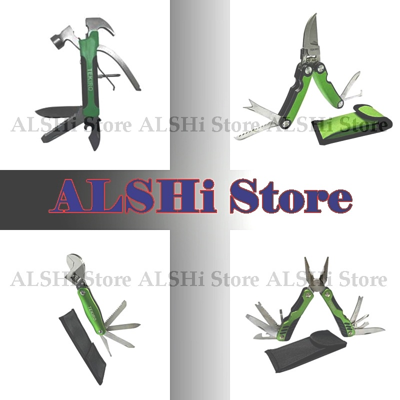 Tekiro Multi-fungsi/Serbaguna Lipat Tools in 1(Palu/Gunting)