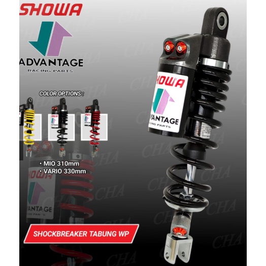 Shock SHOWA tabung matic 310mm 330mm mio beat vario scoopy xeon miom3 vario 125 150