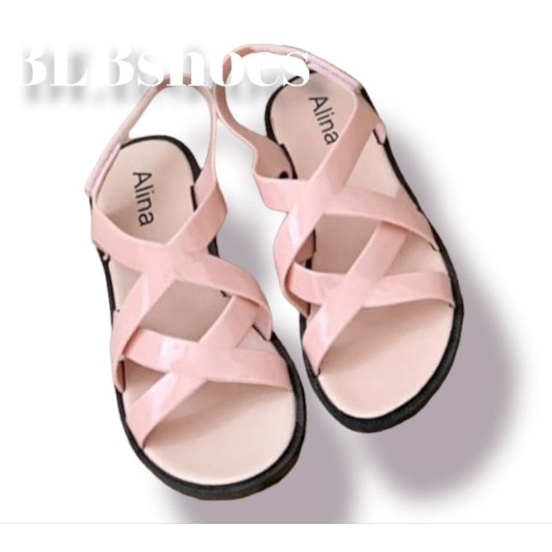 Sepatu sandal karet perempuan import terbaru sandal gunung wanita tali belakang