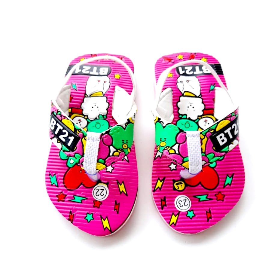 sandal baby BT21 terbaru sandal baby lucu sandal baby BT21