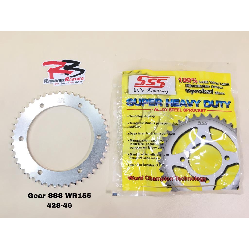 Gear Gir Belakang SSS WR 155 WR155 428