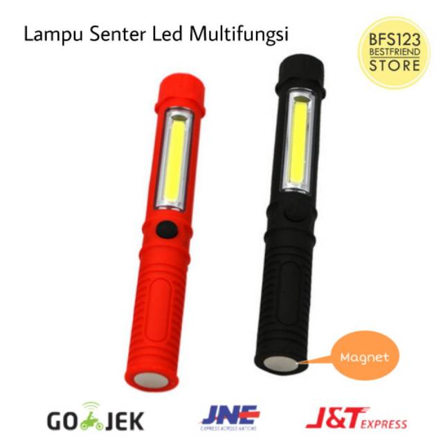 Senter LED Magnet COB 250 Lumens - Senter Emergency