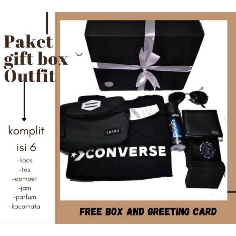 

Hampers Fuji Series / Kado Natal / Hampers Natal / Hampers Wedding / Hadiah Ulang Tahun / Kado Wisud Hampers Kado Cowo /Paket Gift Box Outfit