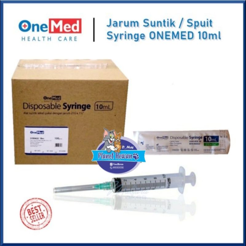 Disposable Syringe 10 ml OneMed