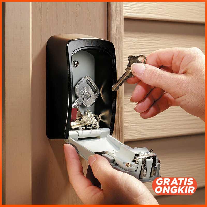 Kotak Brankas Safety Box Dinding 4 Digit Password M3270