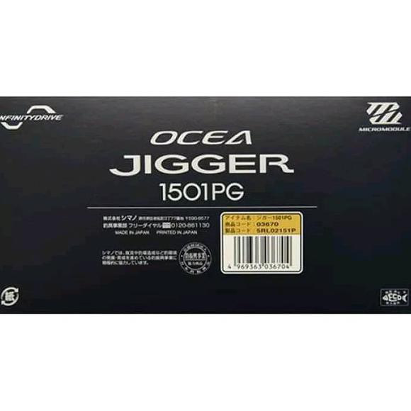 Reel Shimano OCEA JIGGER 1501PG 2017-handle kiri GARANSI RESMI
