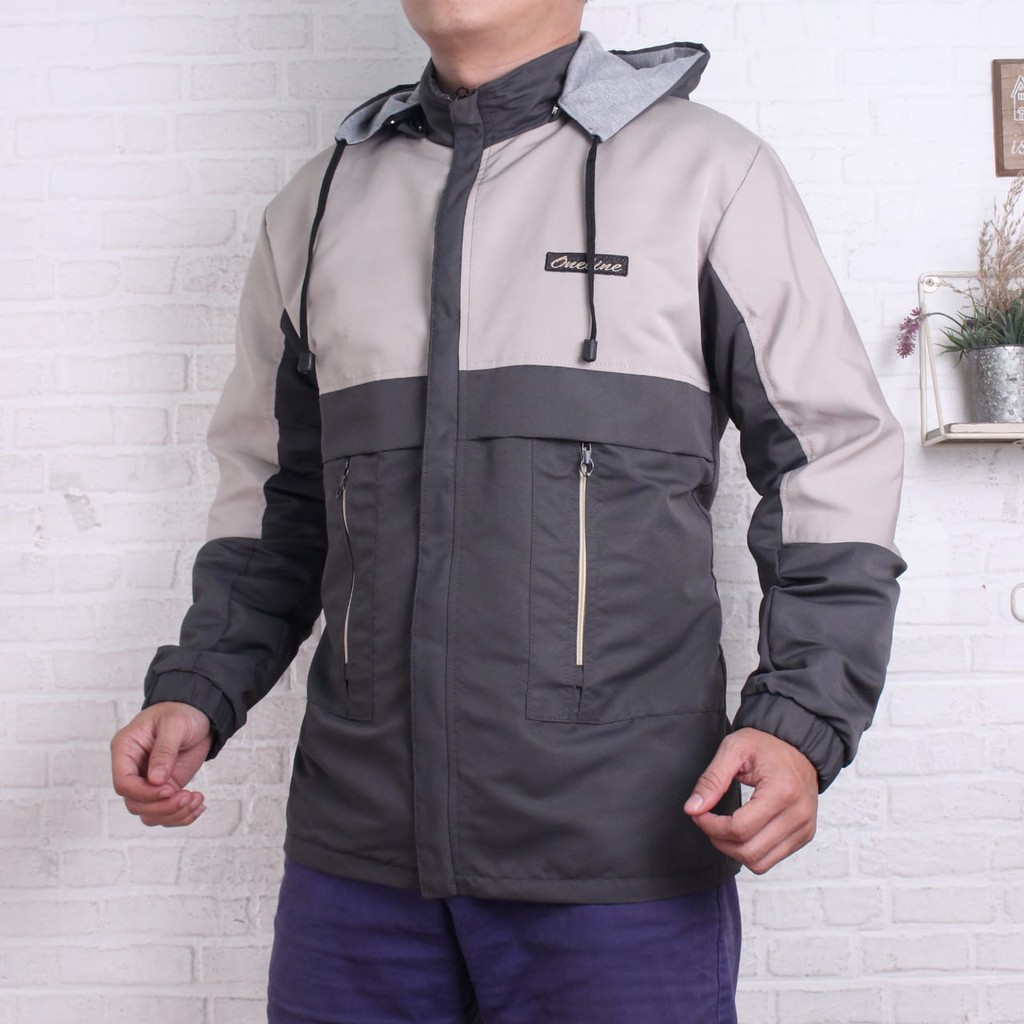 JAKET PARASUT OUTDOOR WATERPROOF PREMIUM