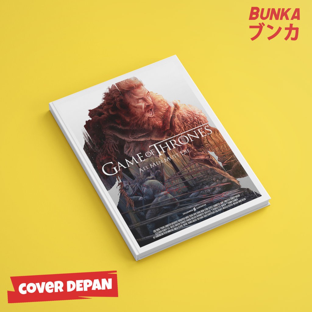 

Notebook Game of Thrones Hardcover A5 Buku Tulis Catatan Note Agenda Planner Jurnal