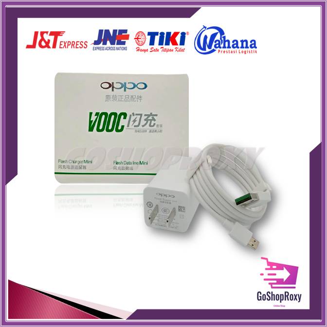 Charger Chasan Adaptor Oppo Fast Charging VOOC ORIGINAL