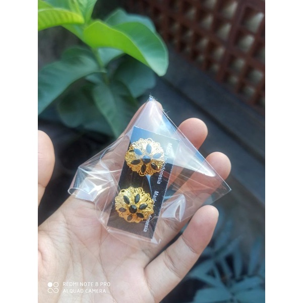 giwang atau anting Bali alpaka