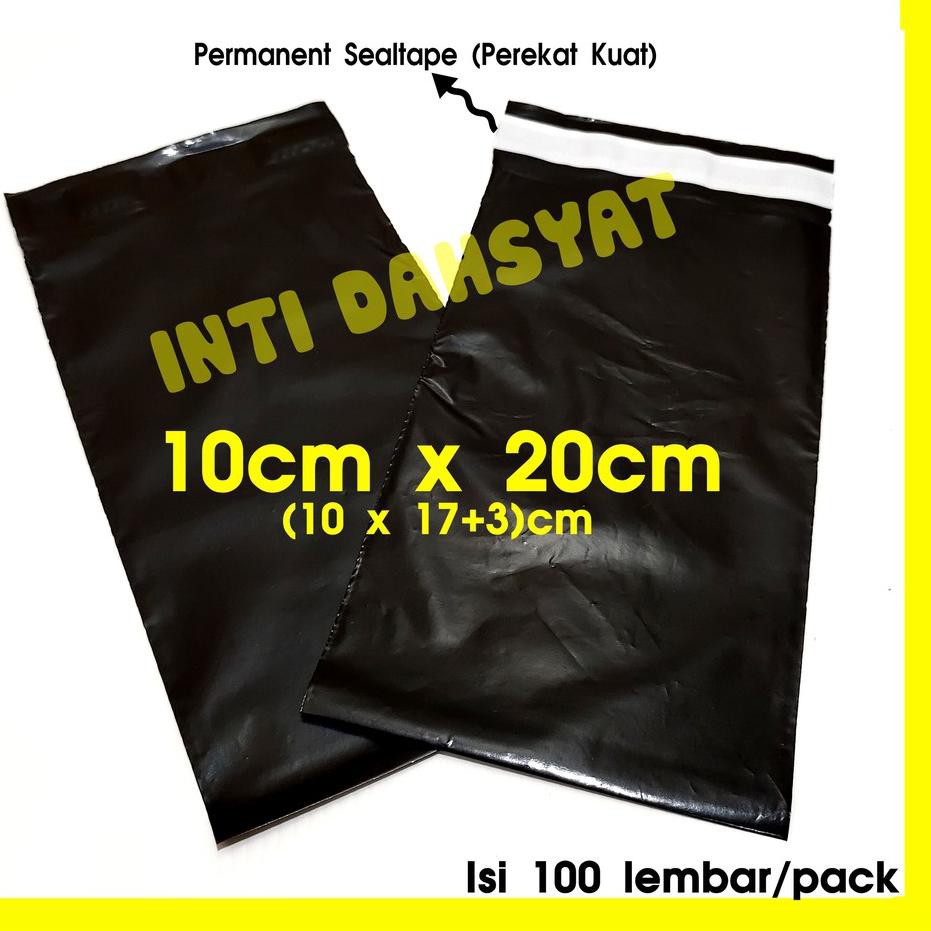

Ready stock 9r POLYMAILER HITAM GLOSSY 10x20 Isi +/-100lembar Plastik Amplop Toko Online Shop di Mur