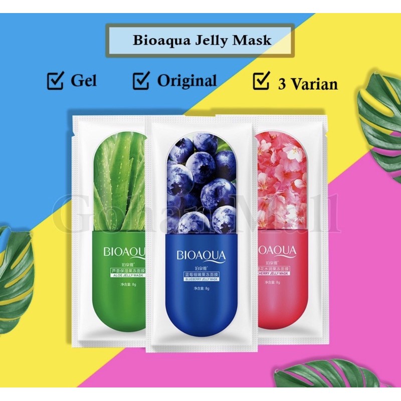 BIOAQUA JELLY MASK Masker Jelly Masker Original