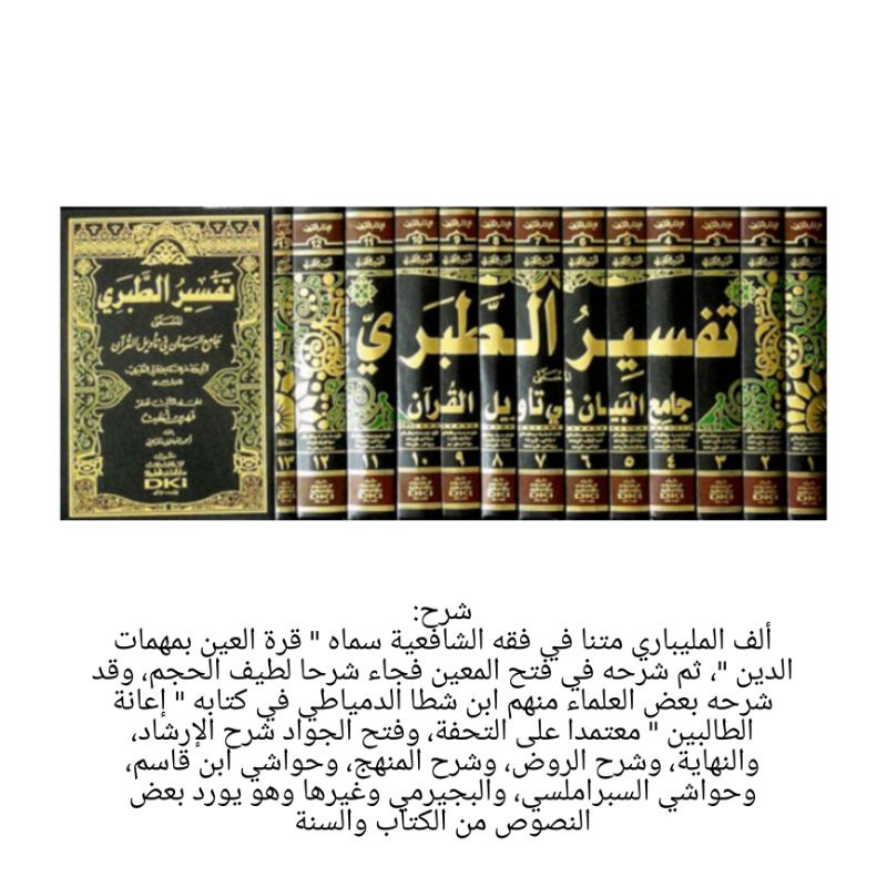 Tafsir Thobari at Thabari Jamiul Bayan 13 Jilid Dki Beirut