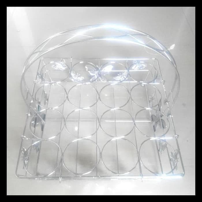 TERMURAH / keranjang aqua rak cangkir rak gelas keranjang gelas rak aqua rack