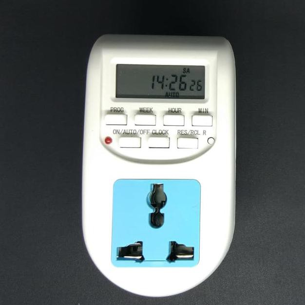 Elektronik Digital Timer Listrik / Stop Kontak Timer Digital