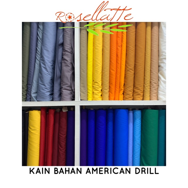 KAIN BAHAN AMERICAN DRILL