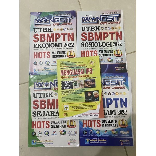 Wangsit Platinum Soshum + Buku SKS kuning