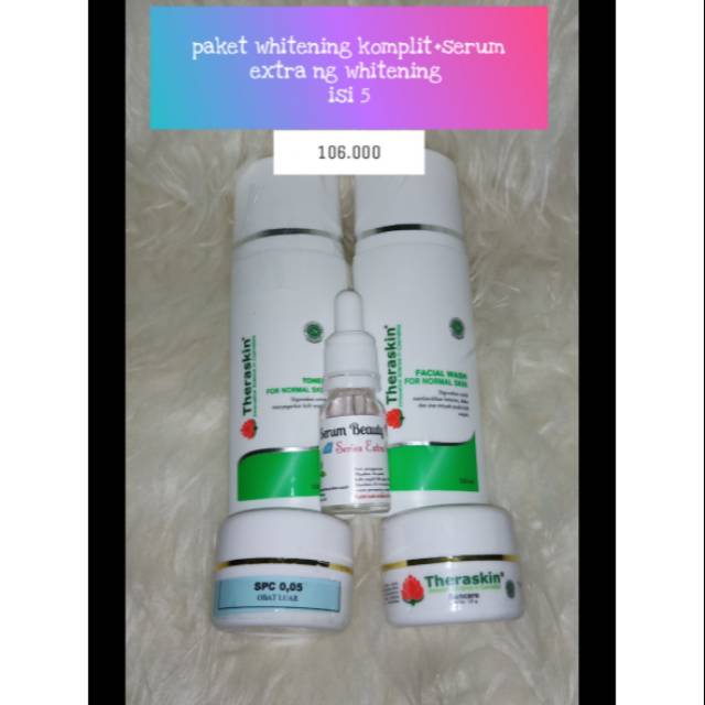 Theraskin whitening komplit glow serum