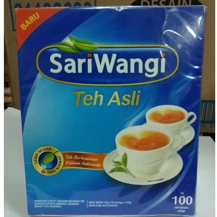 

SARIWANGI Sari Murni Isi 100 pcs