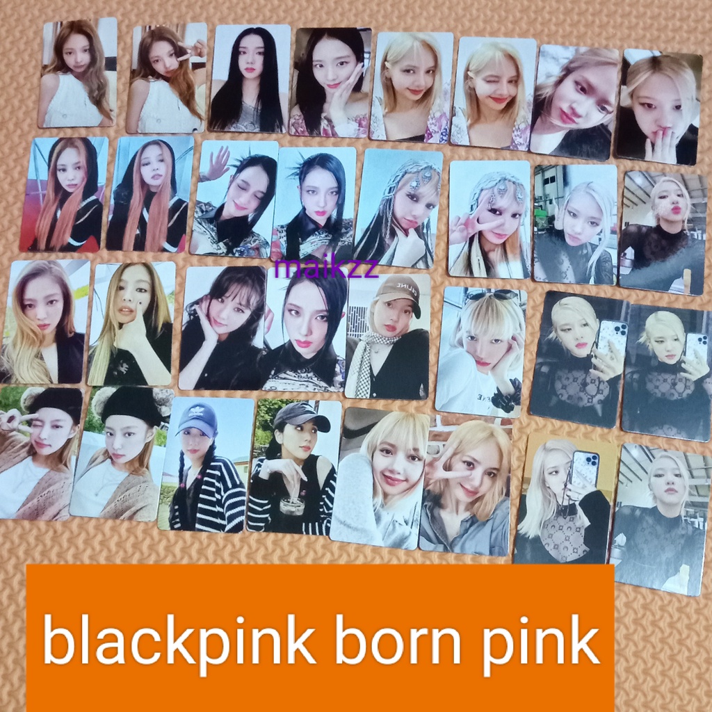 Blackpink Born Pink Pink Venom Shut Down Photocard Kpop