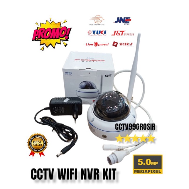 Ip Kamera Cctv Indoor/ Outdoor NVR Kit 5MP IP Pro