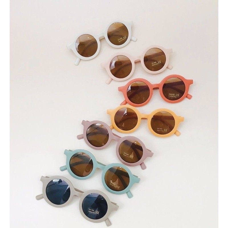 kacamata anak hitam polos import uv protection kapo sunglasses anak cowok / cewek-5