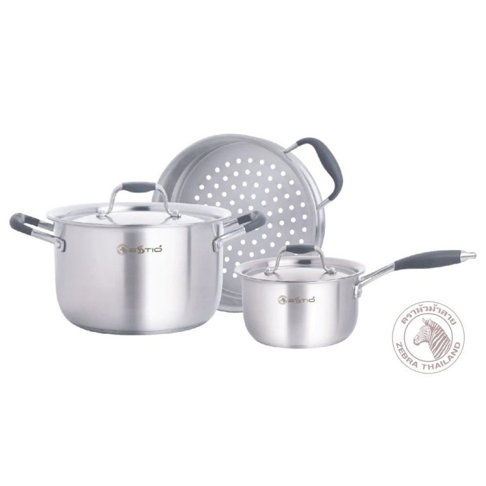 Zebra 5 Pcs Cookware Set Estio P101 ES5-213 (185213) / Set Panci