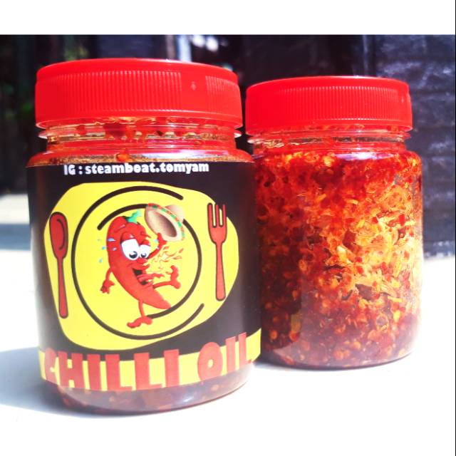 

Chilli oil extra bawang goreng