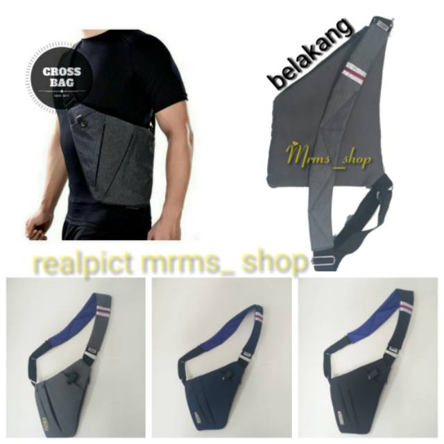 Tas selempang crossbag cordura nylon impor