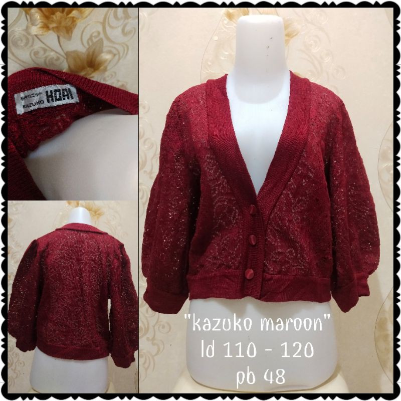 JUMBO CARDIGAN RAJUT IMPORT.
