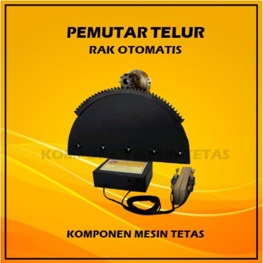 Pemutar Telur untuk Mesin Tetas Otomatis sistem Rak Ayun