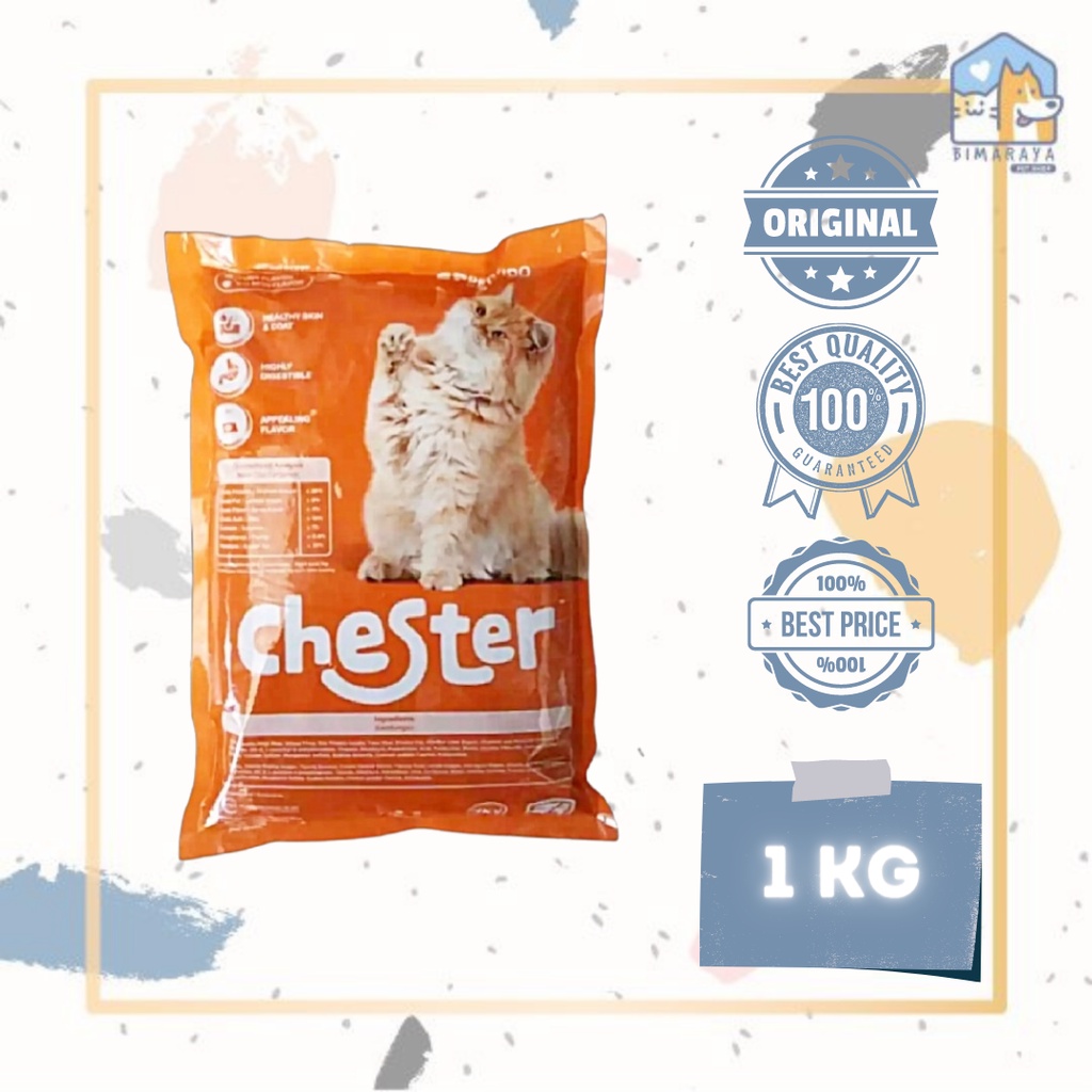 CHESTER CAT FOOD / MAKANAN KUCING 1KG