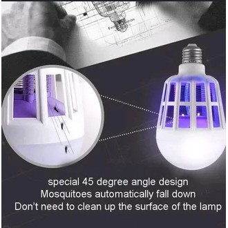 ( TERBARU ) Lampu Anti Nyamuk Bohlam Lampu Mosquito Killer Lamp 13Watt