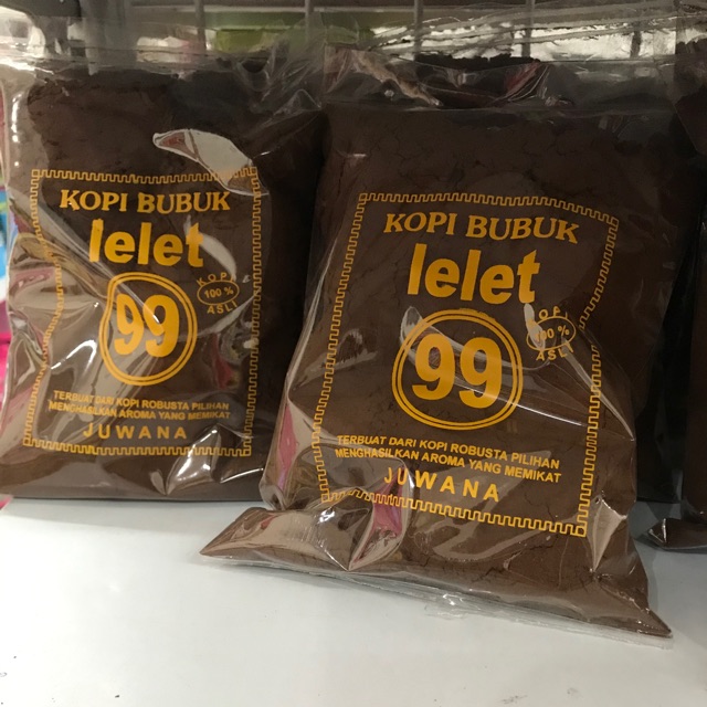 

Kopi bubuk lelet 99