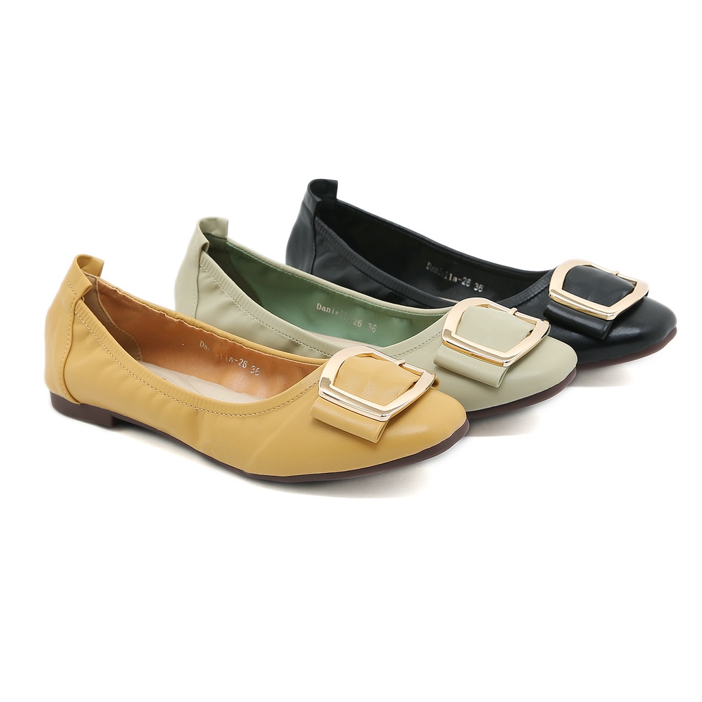 Jiso Daniella-26 Sepatu Flatshoes Wanita Premium