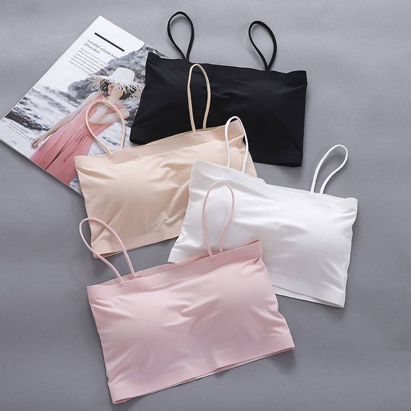 Tmall88 Bra Wanita Kemben Seamless Pakaian Dalam Wanita Crop Top Bralette