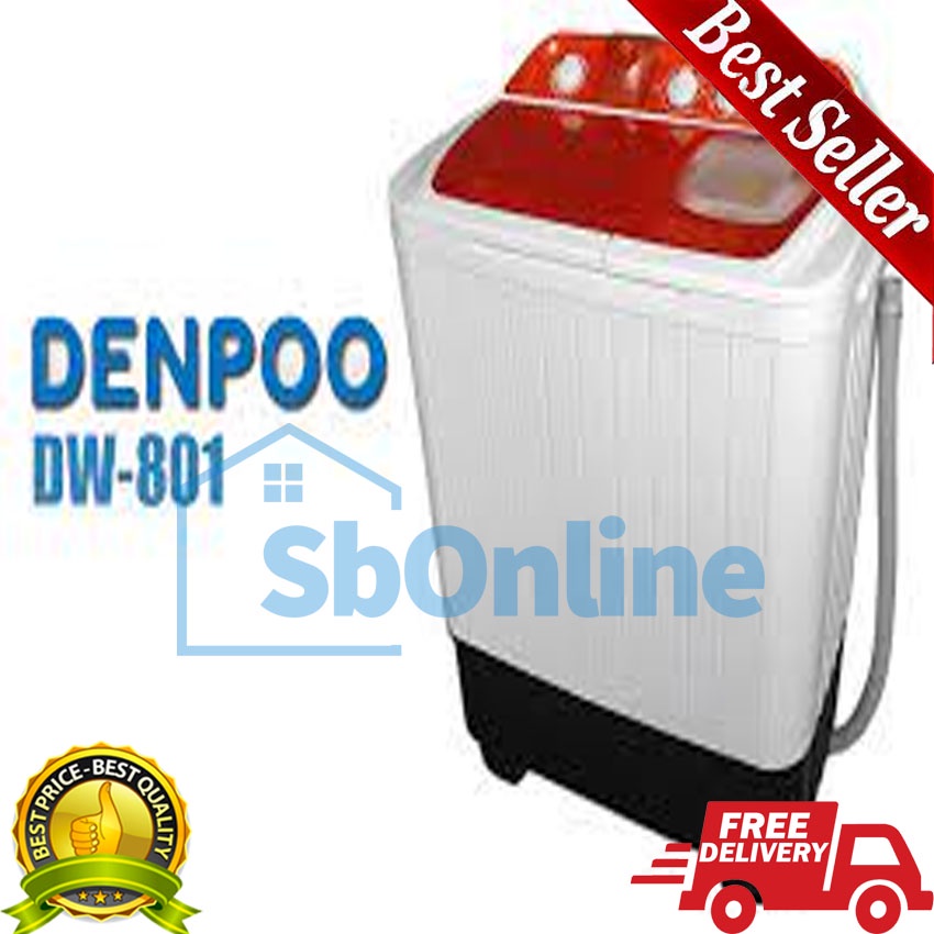 MESIN CUCI DENPOO DW 801 P