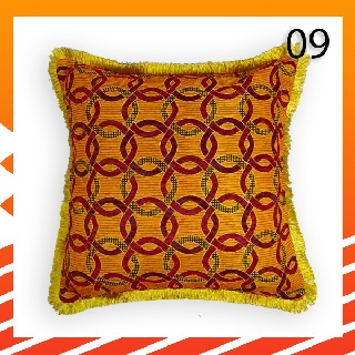 Sarung Bantal  Santai  Lantai Besar  Jumbo Bahan Belgi Rumbai 