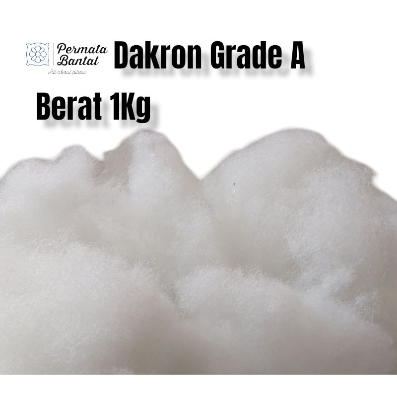 [ PROMO ] Dakron Silikon Grade A / Grade AAA HCS Isi 1Kg ( 1000 Gr )