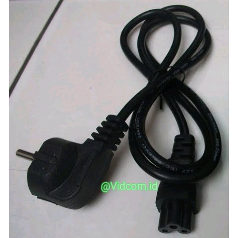 Kabel Power Notebook/Laptop Lubang 3