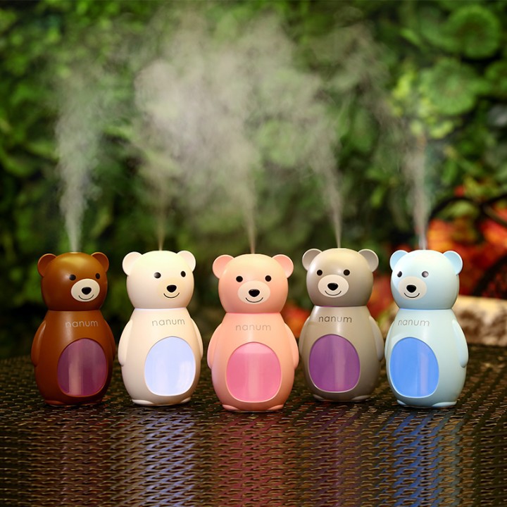 AKN88 - NANUM BEAR Aroma Diffuser Ultrasonic Humidifier 160ml