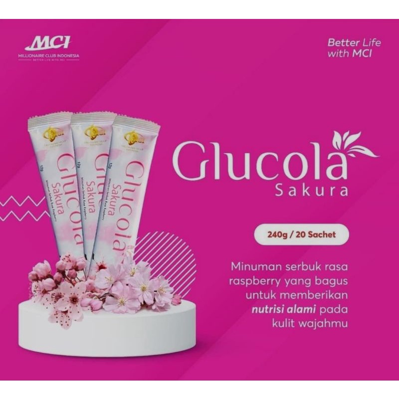 glucola sakura mci ,collagen berkelas ,pencerah kulit, pemutih kulit alami,glucola ecer, glucola sct