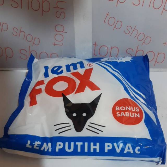 LEM FOX PUTIH PVAC ISI 600G