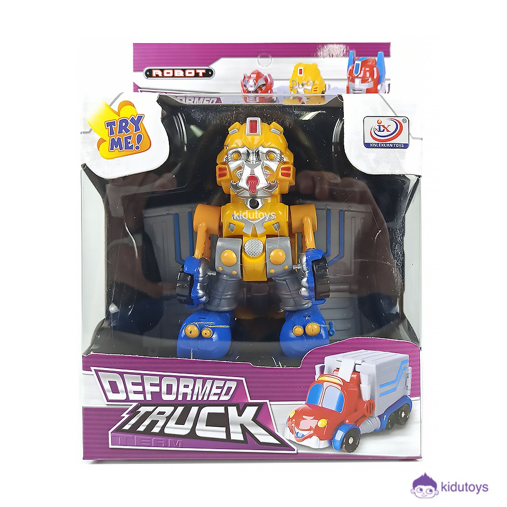 Mainan Anak Robot Robot Car Action Figure Kidu Toys