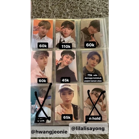 BACA DESK HYUNJIN PHOTOCARD GO LIVE , CHANGBIN GO LIVE, IN GO LIVE, LINO GO liv