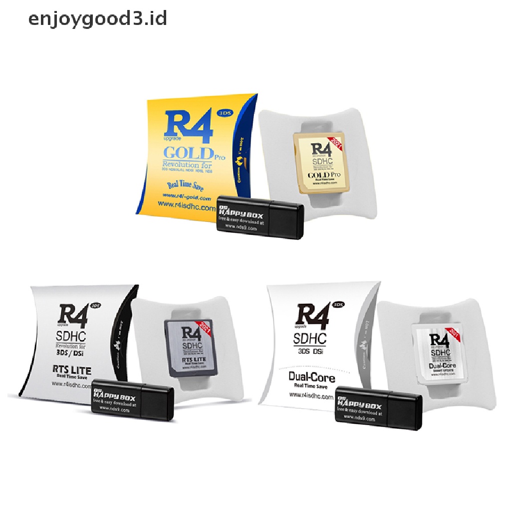 2021 R4 Gold Pro Sdhc Untuk Cartridge Ds / 3ds / 2ds / Revolution