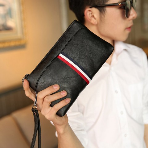 Leather Clutch Bag / Hand Bag for Men HBG374